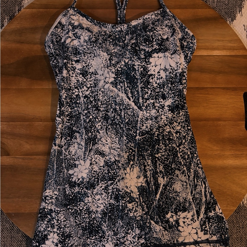 Lululemon Floral Print Active Tank-Top